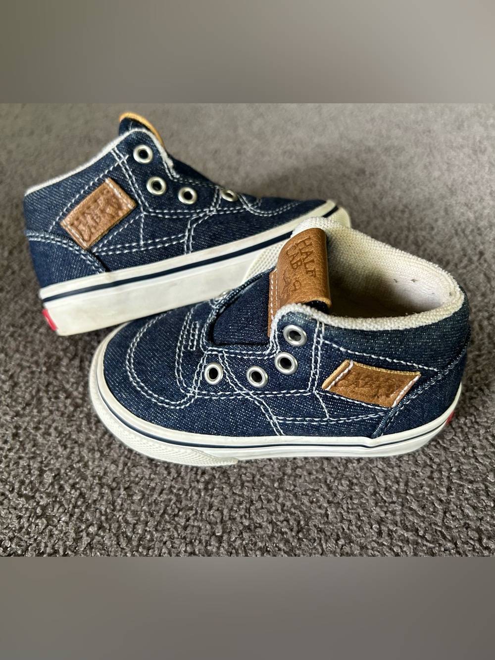 Kids Denim Half Caballeros